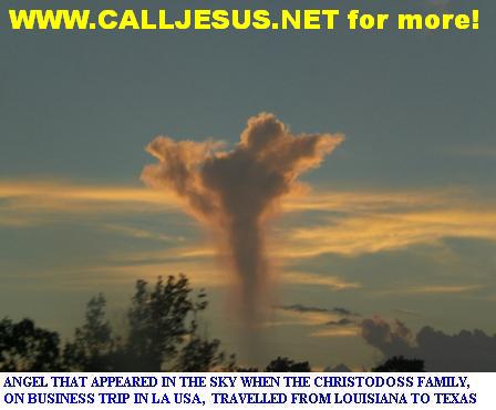 Angel that appeared in the sky to the Christodoss Family